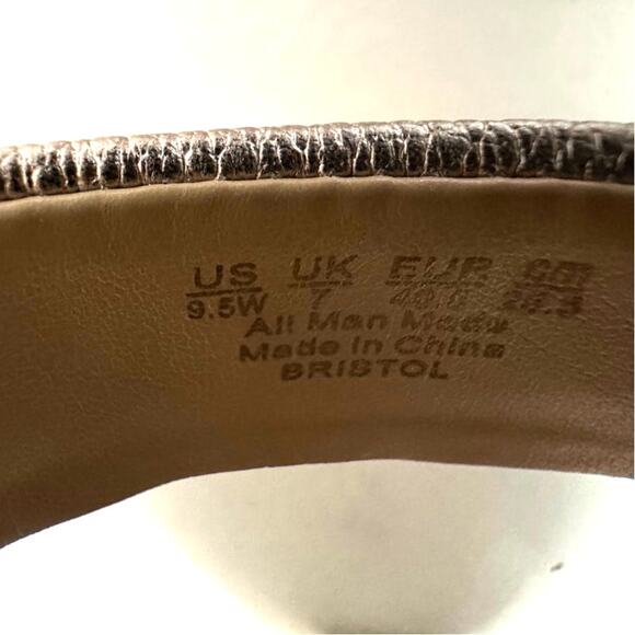 NATURALIZER NIB $120 Bristol Dress Sandal Gold Size 9.5W - Picture 10 of 10